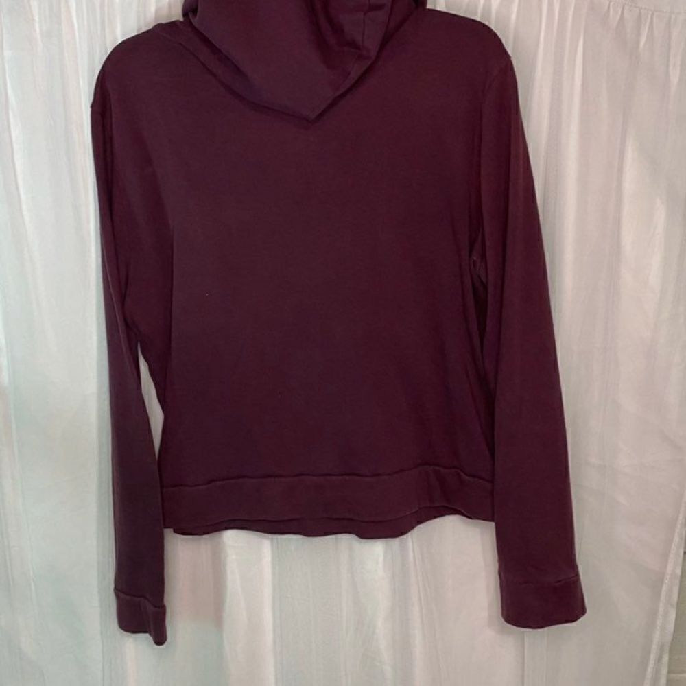 PINK maroon hooded pullover  - Picture 3 of 6
